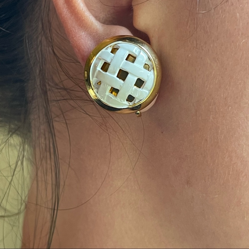 Vintage clips earrings